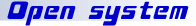 オープンシステム